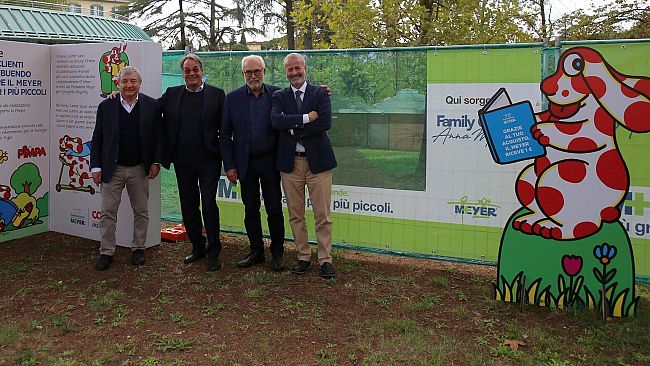 Spazio Pimpa all’interno del nuovo Family Center: Altan al Meyer