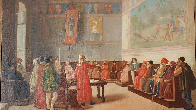 La San Gimignano di Dante