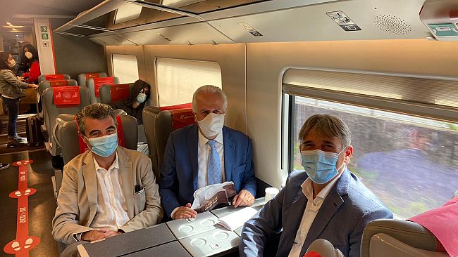 Il Sud della Toscana con gli autobus verso il Frecciarossa alla Stazione di Chiusi