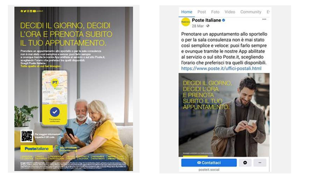 Poste italiane: prenotazioni con un clic