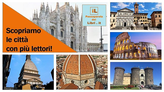 Le città dei lettori secondo  iLPassaparoladeiLibri.it