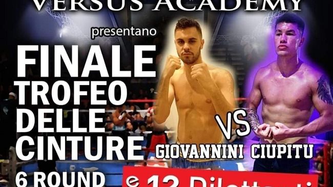 Ciupitu VS Giovannini per il Trofeo delle Cinture