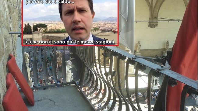 Alert System ed Emergenza Caldo: panni stesi a Palazzo Vecchio 