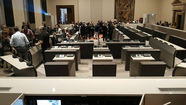 Nuovo Palazzo di Giustizia in Consiglio comunale