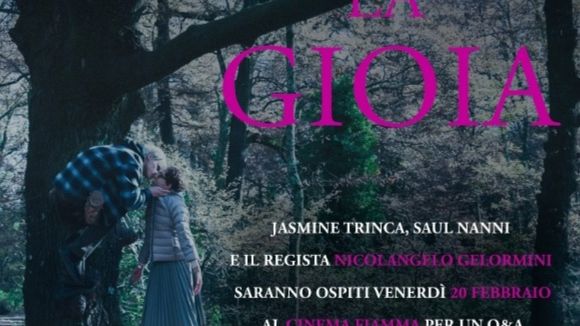 Jasmine Trinca e Saul Nanni in sala al Cinema Fiamma