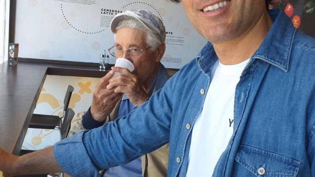 Vincenzo Montella a pranzo dal vecchio compagno di squadra