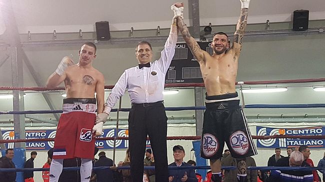   Vittoria per Angelo Ardito nel suo ultimo match