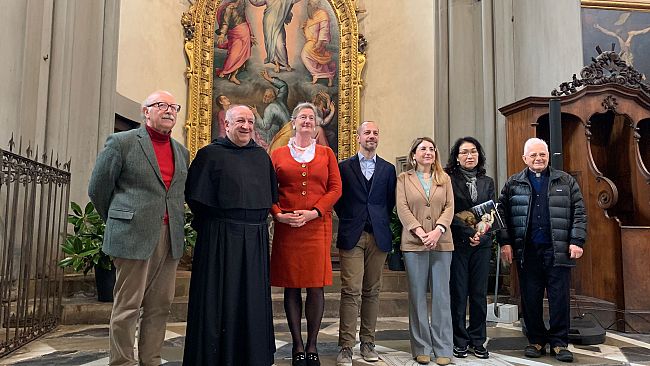 Messa per il restauro del dipinto di Pier Francesco Foschi