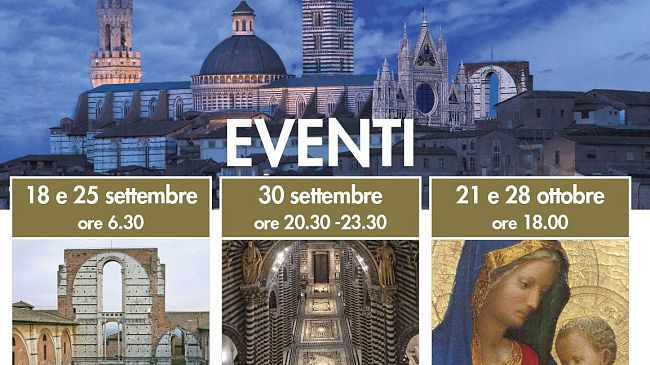 Prima Lux, lo spettacolo dell’alba su Siena