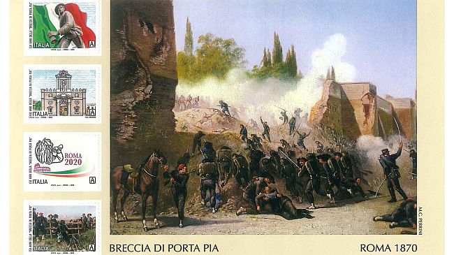 La Breccia di di Porta Pia celebrata a Firenze