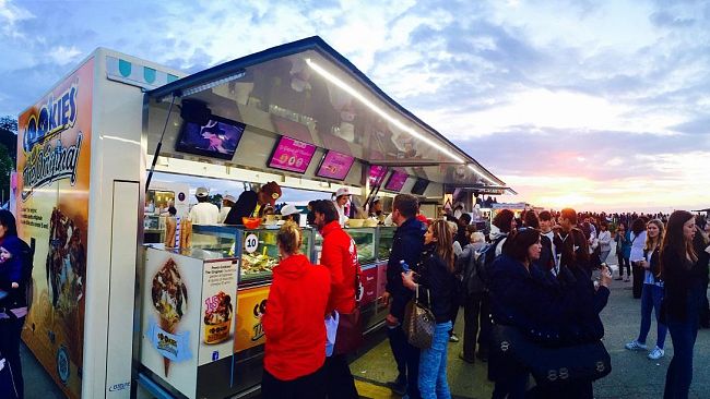 Firenze capitale del gelato a Piazzale Michelangelo