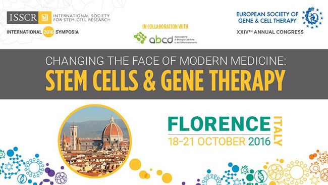 Il Congresso della Società Europea per Gene e Terapie Cellulari a ottobre a Firenze