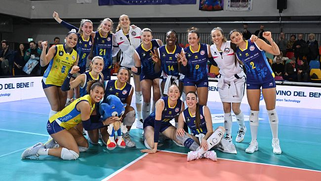 Scandicci très bien! Vittoria 3-0 contro Le Cannet