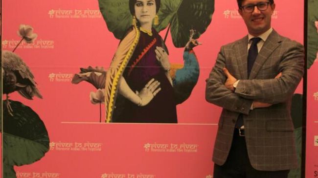 Dario Nardella all'inaugurazione del 17° River to River Indian Film Festival