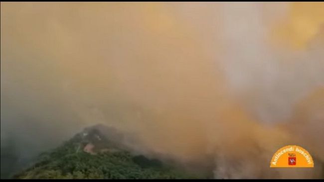 Massarosa, incendio sotto controllo al 70% ma avanza ancora