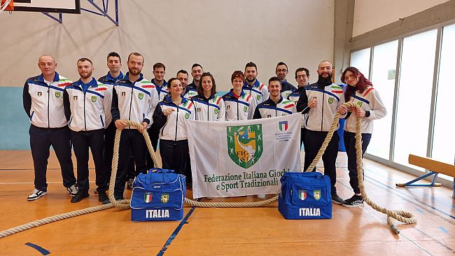 Tiro alla fune, Azzurri pronti per i campionati del mondo
