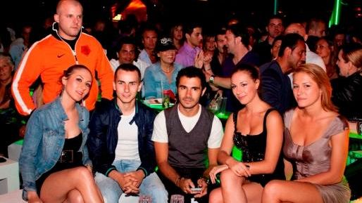 Jorge Lorenzo al piazzale Michelangelo per il dopo MotoGP