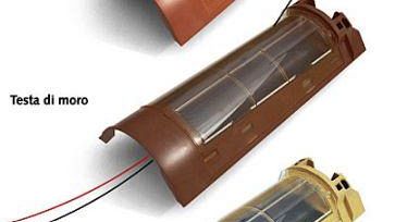 Solare, centri storici: arrivano le tegole fotovoltaiche