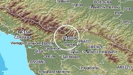 La Terra Trema Lungo L'Appennino In Provincia Di Pistoia | Cronaca ...