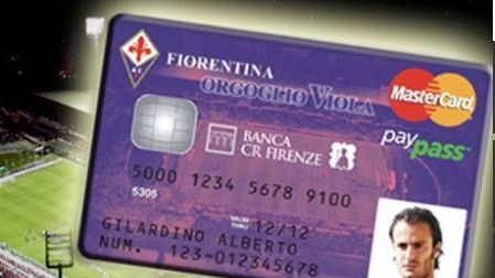 Fiorentina, ecco Orgoglio Viola. La tessera del tifoso