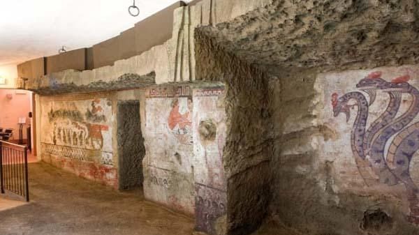 Riprodotta in museo la Tomba della Quadriga Infernale