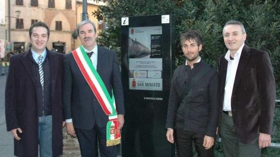 A San Miniato un totem interattivo con informazioni in tempo reale