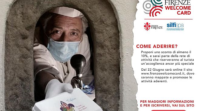 Turismo, nasce la ‘Firenze Welcome Card’
