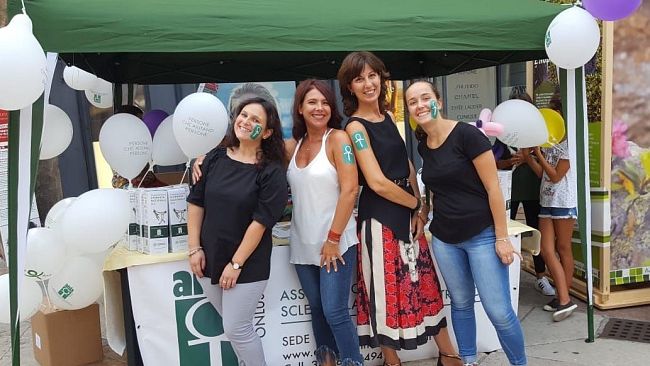 La Loggia dei Lanzi tutta colorata di verde per la Giornata sulla Sla