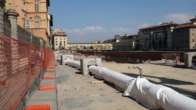 Torrigiani senza autobotti, bypass attivo sulla voragine