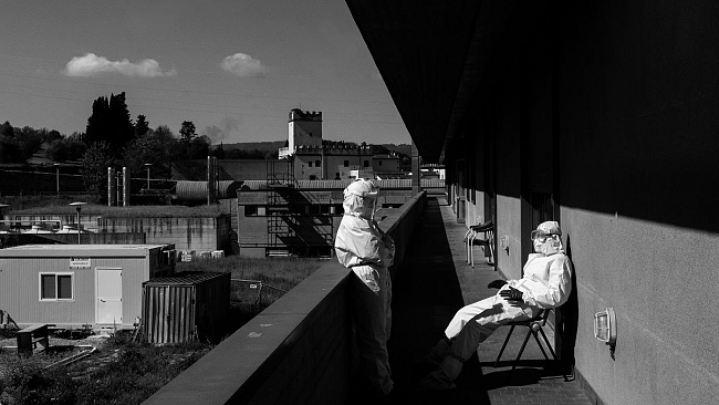 A Toronto il “break” di Federico e Teresa sulla terrazza di Torregalli