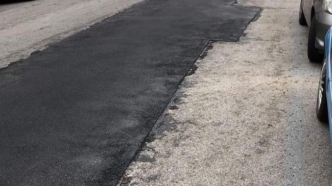 Asfalto zebrato in via Cavallotti, ma colorato in via Cerretani