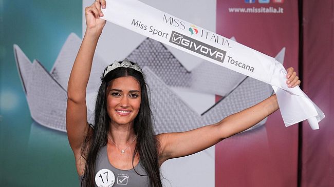 Giulia Guerriero, 19 anni di Pisa è Miss Sport Givova Toscana 2024