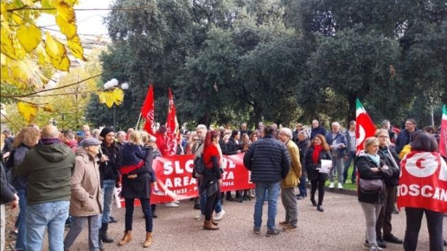 Sciopero Cgil-Uil: in migliaia a Firenze da tutta la Toscana