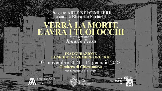 Arte nei cimiteri, Ignazio Fresu espone a Prato