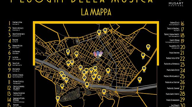 Luoghi della musica, a Firenze un tour speciale