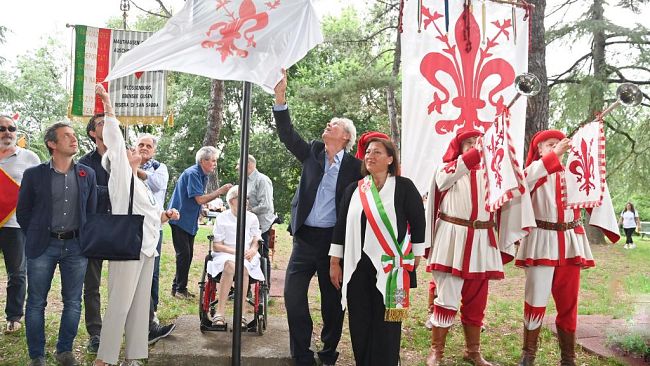 Giardino della scuola Montagnola intitolato a Sergio Rusich
