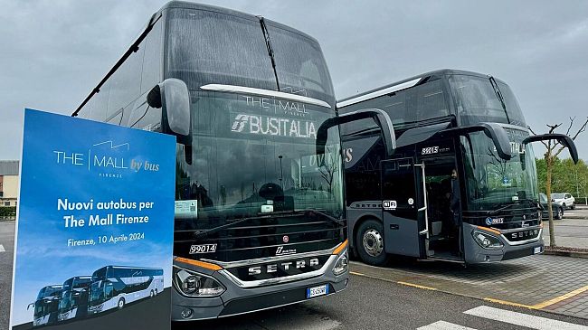 Nuovi autobus per il servizio Firenze SMN – The Mall