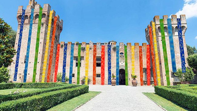 The Rainbow of Peace a Castelfiorentino