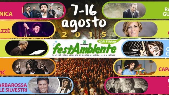 Festambiente, tanti ospiti in programma nella cittadella ecologica della Maremma 