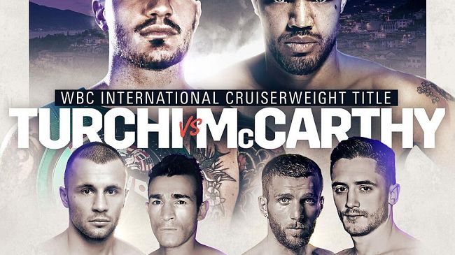 Turchi VS McCarthy, la sfida dell’11 Ottobre è pronta