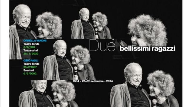 'Due bellissimi ragazzi', targa per Gino Paoli e Ornella Vanoni