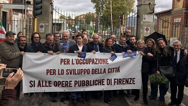 TAV di Firenze: sindaco davanti alla Stazione Foster 