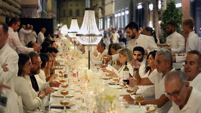 Firenze in bianco, una sera incantata 