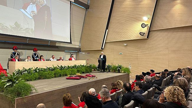 Inaugurazione oggi per l'anno giudiziario