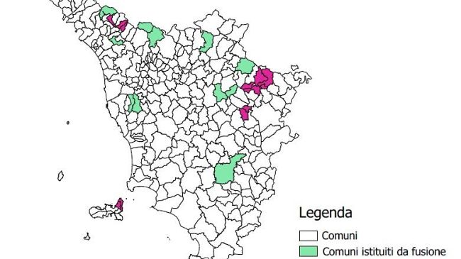 12 Comuni toscani al voto per decidere su cinque fusioni