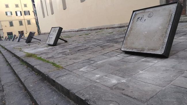 Santo Spirito: stanotte la cordonatura oggetto di atti vandalici