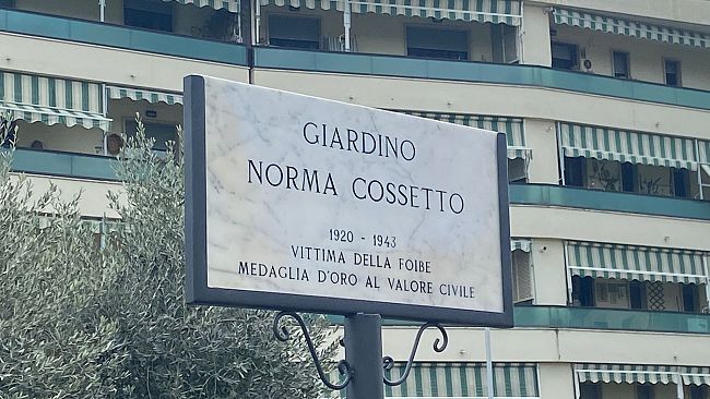 La commemorazione della studentessa istriana Norma Cossetto