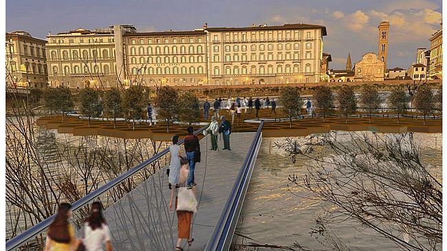 Funaro: 'L’Arno a Firenze avrà la sua isola galleggiante'