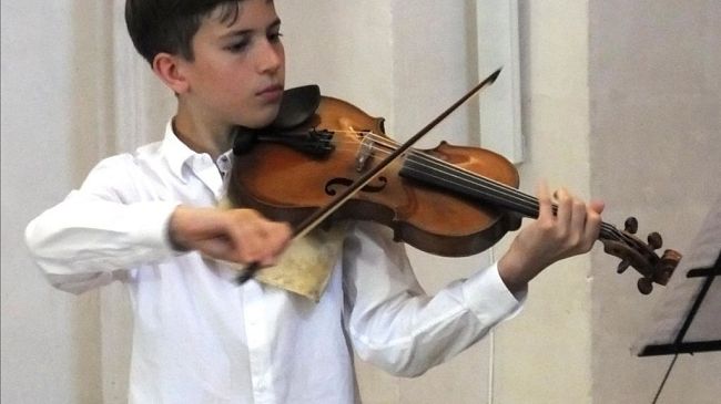 Leone Pini enfant prodige del violino