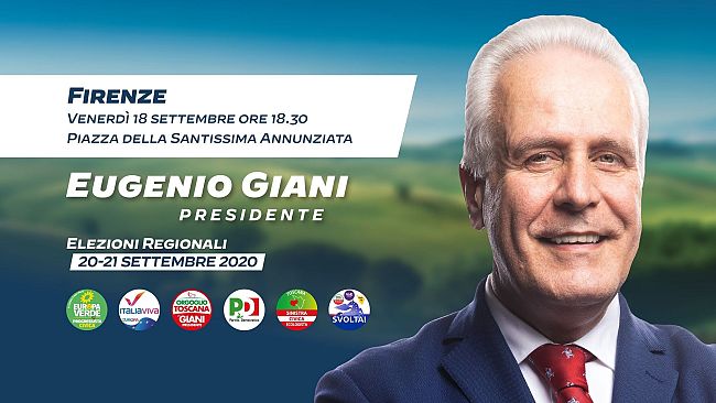 Elezioni Regionali 2020: domani sera le ultime piazze delle coalizioni
